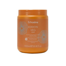 Echosline Маска "VEGAN  KERATIN" з кератином для пошкодженого волосся 1000 мл