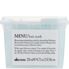 Davines MINU hair mask Відновлювальна маска для блиску та збереження кольору фарбован волосся 250мл