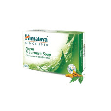 Himalaya Мило кускове "Neem&Turmeric" антибактиріальне з куркумою та лимоном  75г