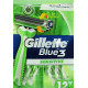 Gillette Blu 3 Станок Sensitive одноразовий (12шт.)