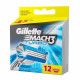 Gillette Mach3 Turbo Касети д/станкiв (12шт.)