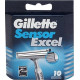 Gillete Sensor Excel Касети (10шт.)