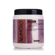 Brelil Маска для надання блиску з олією аргани та макадамії Numero, 1000 мл